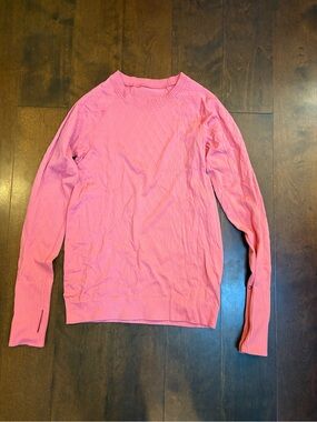 Womens Pink Crewneck Sweater